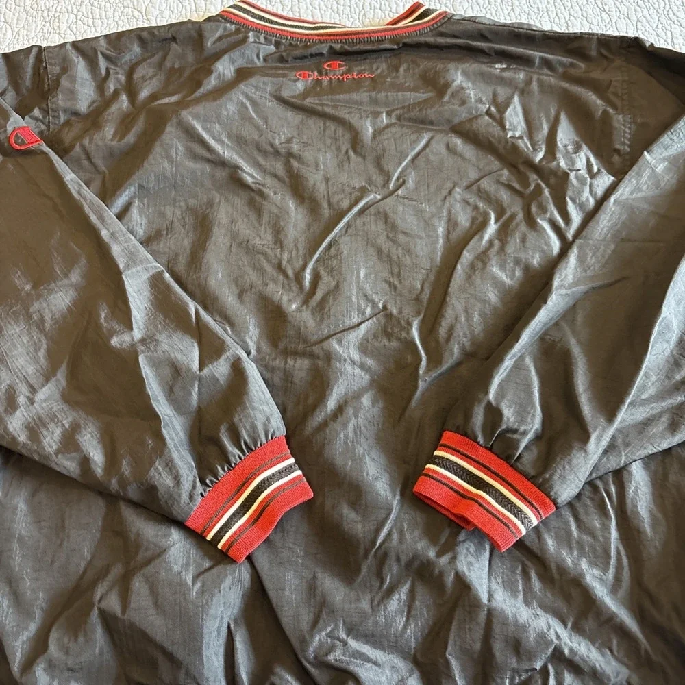 Vintage Champion XL NCAA 2001 Final Four Twin Cities Windbreaker Jacket Duke
